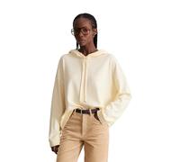 Langarmshirt MARC O'POLO DENIM "aus weichem Waffle-Jersey", Damen, Gr. XS, beige (weiß blush), Obermaterial: 100% Baumwolle, unifarben, Basic, relaxed fit, Shirts Langarmshirt (95753825-XS) weiß blush