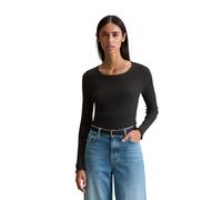 Marc OߴPolo Denim Damen Langarmshirt aus Bio-Baumwolle Slim Fit