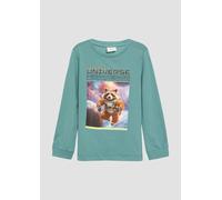 Langarmshirt mit Bündchen und Fotoprint 104/110 Blau 2156653.6342.104_110