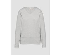 s.Oliver T-shirts Grey/black Größe: 40 | Longsleeves Outlet | Damen | Grau