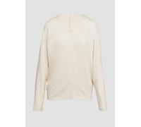 Langarmshirt mit Fledermausärmeln und breitem Bund 48 Beige 2156431.81W9.48