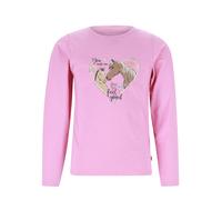 Langarmshirt mit glitzerndem Pferde 128/134