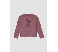 Langarmshirt mit gummiertem Neon-Print 170/176 lila 2152791.4751.170_176