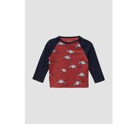 Langarmshirt mit Motivprint auf der Front 68 blau|rot 2149764.3840.68