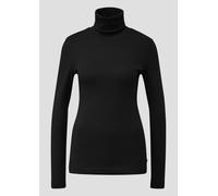 Langarmshirt mit Rollkragen XS schwarz 2170669.9999.XS
