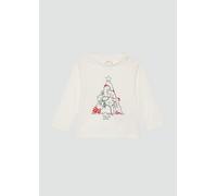 Langarmshirt mit Weihnachtsmotiv 50/56 creme 2157008.0210.50_56