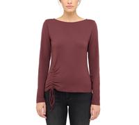 Mustang Langarmshirt Damen bordeaux, S