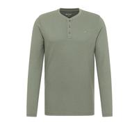 Langarmshirt MUSTANG "Herren Style Atchison", Herren, Gr. S, khaki, Jersey, 100% Baumwolle, Rundhals, Shirts Langarmshirt (20450038-S)