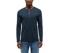 MUSTANG Herren Langarmshirt ARMINTO - Slim Fit - Baumwolle - Größe S, Carbon 4135