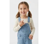 Langarmshirt NAME IT "NMFKAB LS TOP NOOS", Mädchen, Gr. 110, beige (peyote melange), Feinripp, Obermaterial: 57% Baumwolle, 38% Modal, 5% Elasthan, meliert, unifarben, regular fit hüftbedeckend, Rundh