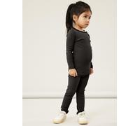 NAME IT Baby-Mädchen NMFKAB LS TOP NOOS Langarmshirt, Black, 116