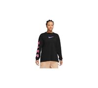 langarmshirt nike sportswear black schwarz S