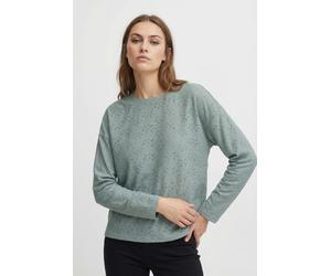 Langarmshirt ONLY "ONLSMILLA LIFE L/S TOP JRS", Damen, Gr. XL, abyss, Jersey, Obermaterial: 95% Polyester, 5% Elasthan, unifarben, regular fit Po-bedeckend, Rundhals, Shirts Langarmshirt (16444356-XL)