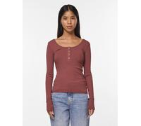 Pieces Kitte Long Sleeve T-shirt Rot XS Frau (Herstellerartikelnummer: 17101437-AppleButter-XS)