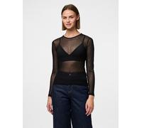 PIECES Pcninni Ls Mesh Top Noos Bc für Damen - XS
