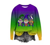 Langarmshirt Pullover Frauen Herbst Winter Basic Shirt Elegant Oberteile mit Blumen Motiv Bequem Pullover Langärmelige Pulli Tops mit Rundhals Dünner Sweatshirt Jumper pullover damen