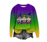 Langarmshirt Pullover Frauen Herbst Winter Basic Shirt Elegant Oberteile mit Blumen Motiv Bequem Pullover Langärmelige Pulli Tops mit Rundhals Dünner Sweatshirt Jumper pullover damen
