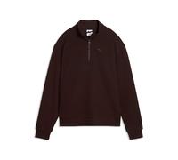 Puma Damen Pullover ESS ELEVATED Standard Half-Zip 694016-33 M Chocolate Fondue