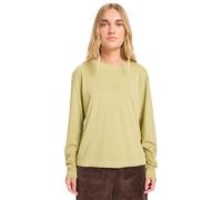 Langarmshirt QUIKSILVER "Essential", Damen, Gr. M, sponge, 100% Baumwolle, Shirts Langarmshirt (20193357-M) sponge