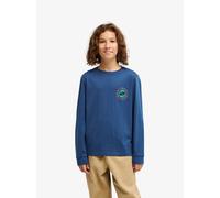 Langarmshirt QUIKSILVER "EV DUALITY LS Y", Jungen, Gr. 12, schwarz denim, Obermaterial: 100% Baumwolle, Shirts Langarmshirt, für Kinder, sportlicher Stil, aus Baumwolle (21801367-12) schwarz denim