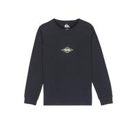 Langarmshirt QUIKSILVER "Ev Swell Ovation", Jungen, Gr. 10, schwarz, Obermaterial: 100% Baumwolle;, Shirts Langarmshirt (26591524-10) schwarz