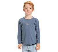 Langarmshirt QUIKSILVER "Ev Swell Ovation", Jungen, Gr. 6(115-120cm), china blau, Obermaterial: 100% Baumwolle;, Shirts Langarmshirt (73641822-6) china blau