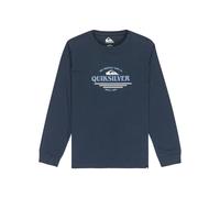 Langarmshirt QUIKSILVER "Ev Type Line", Jungen, Gr. 12(148-156cm), blau (schwarz navy), Obermaterial: 100% Baumwolle;, Shirts Langarmshirt (59787025-12) schwarz navy