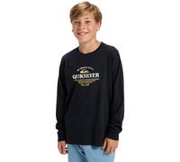 Langarmshirt QUIKSILVER "Ev Type Line", Jungen, Gr. 8, schwarz, Obermaterial: 100% Baumwolle;, Shirts Langarmshirt (94702902-8) schwarz