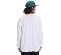 Langarmshirt QUIKSILVER "Salt Water", Herren, Gr. L, weiß, 100% Baumwolle, Langarm, Shirts (63690115-L) weiß