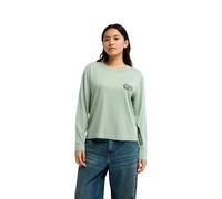 Langarmshirt QUIKSILVER "Standard", Damen, Gr. XL, grün (iceberg grün), Obermaterial: 100% Baumwolle., Shirts Langarmshirt (88613623-XL) iceberg grün