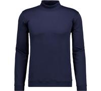 RAGMAN Regular Fit Longsleeve dunkelblau, Einfarbig