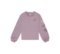 Langarmshirt ROXY "Orchidregular Go", Mädchen, Gr. 14(155-164cm), nirvana, Obermaterial: 100% Baumwolle;, Shirts Langarmshirt (42053922-14) nirvana