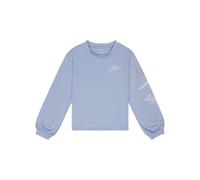 Langarmshirt ROXY "Orchidregular Go", Kinder, Gr. 6(115-120cm), blau blizzard, 100% Baumwolle, Shirts (40127562-6) blau blizzard
