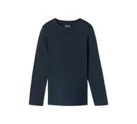 Schiesser Herren Schlafshirt Kurzarm Rundhals Bio-Baumwolle-Mix + Relax Pyjamaoberteil, Nachtblau_182180, Kragenweite: 50