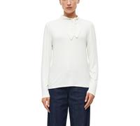 Langarmshirt mit Schluppe 38 creme 2184961.0200.38