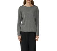 Weicher Feinstrickpullover mit Rollkanten 36 grau 2168768.9730.36