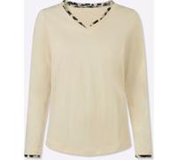 Heine Longsleeve in Beige - Größe 40 | Damen Tops