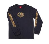 Langarmshirt SANTA CRUZ "YOUTH WINKOWSKI EIGHTH PLANET", Jungen, Gr. 9/10 (134), schwarz, Obermaterial: 100% Baumwolle, normal, Shirts Langarmshirt (67841546-9) schwarz