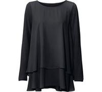 Langarmshirt schwarz 44