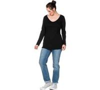 Langarmshirt schwarz 44/46