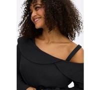 Langarmshirt schwarz 48/50