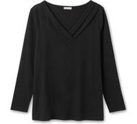 Langarmshirt SHEEGO BY JOE BROWNS "Große Größen" Gr. 52/54, schwarz Damen Shirts (88718428-52) schwarz