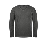 Langarmshirt SOLID "Langarmshirt SDCornelio", Herren, Gr. M, schwarz, Obermaterial: 100% Baumwolle CO., Shirts Langarmshirt (91862411-M) schwarz