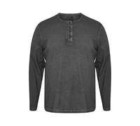 Langarmshirt SOLID "Langarmshirt SDTimur Big & Tall", Herren, Gr. 3XL, schwarz, Obermaterial: 100% Baumwolle CO., Shirts Langarmshirt (67276037-XXXL) schwarz