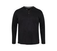 Langarmshirt SOLID "Langarmshirt SDVolko Big & Tall", Herren, Gr. 3XL, schwarz, Obermaterial: 100% Baumwolle CO., Shirts Langarmshirt (59210701-XXXL) schwarz
