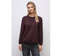 Street One Frauen Silk-Look Shirt in Rot, Gr: 36