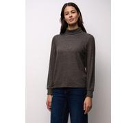 Street One Frauen Softes Shirt in Braun, Gr: 38