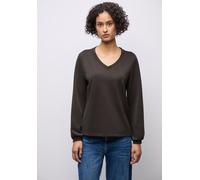 Street One Longsleeve in Braun - Größe 40 | Damen Tops