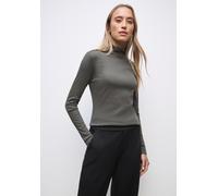 Basic Rollkragenshirt Grau 42