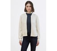 Langarmshirt STREET ONE STUDIO, Damen, Gr. 40, soft beige, Stoff, 72% Viskose, 23% Polyester, 5% Elasthan, unifarben, normal normal, Rundhals, elastischer Bund, Shirts Langarmshirt, im Melange Look (8